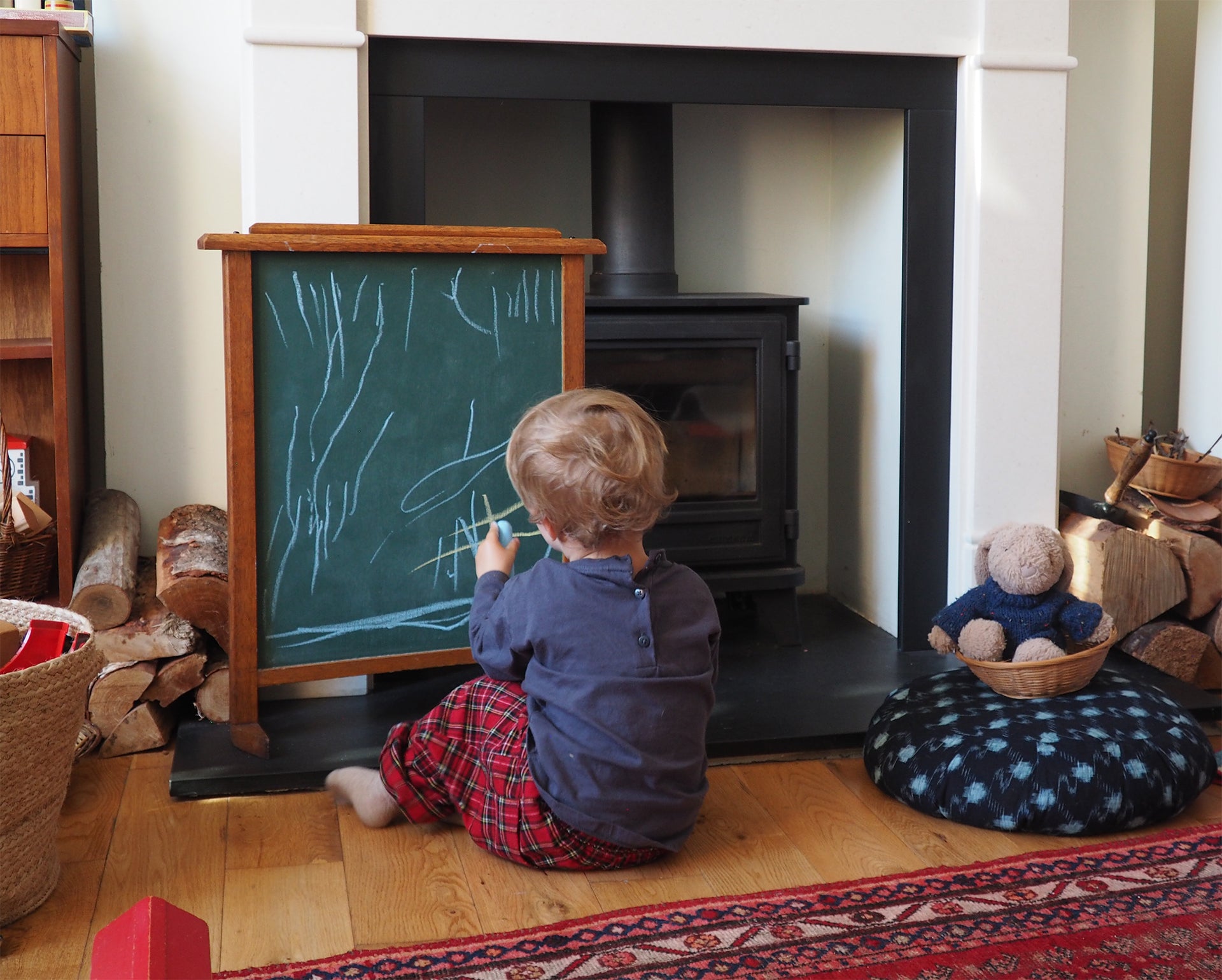 Schoolhouse blackboard