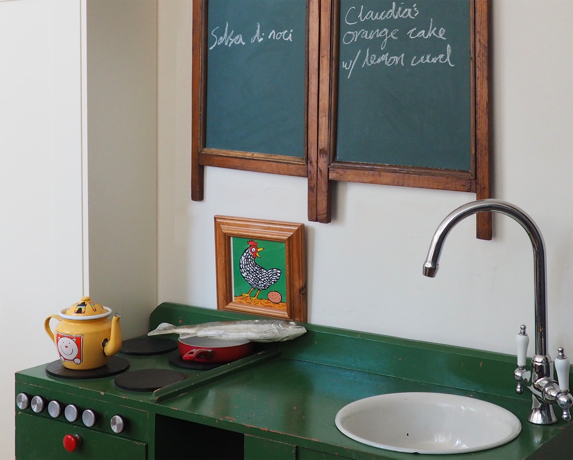 Schoolhouse blackboard